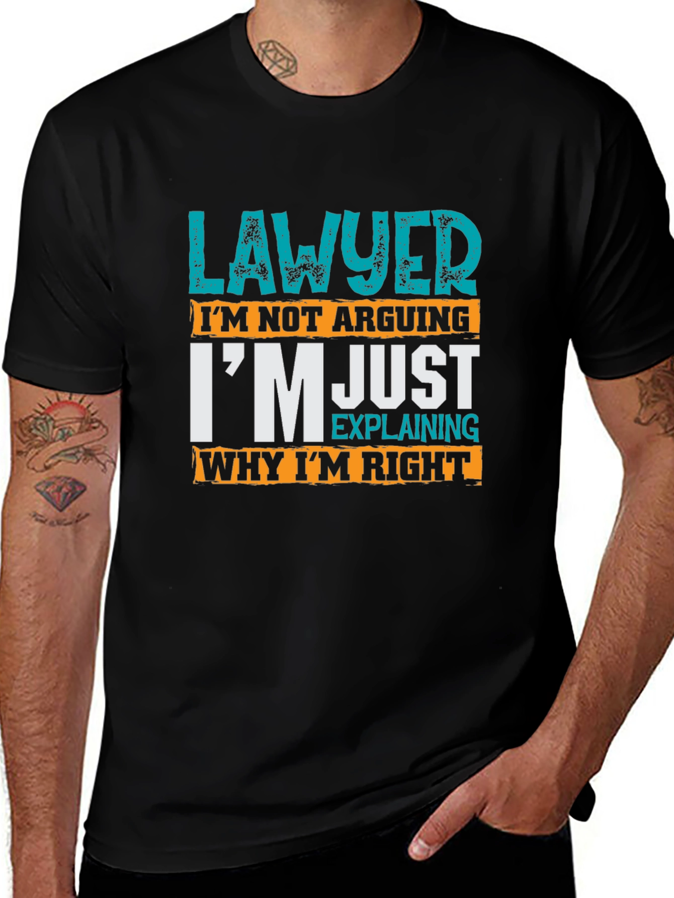Lawyer Definition Graphic Tee - Im Just Explaining