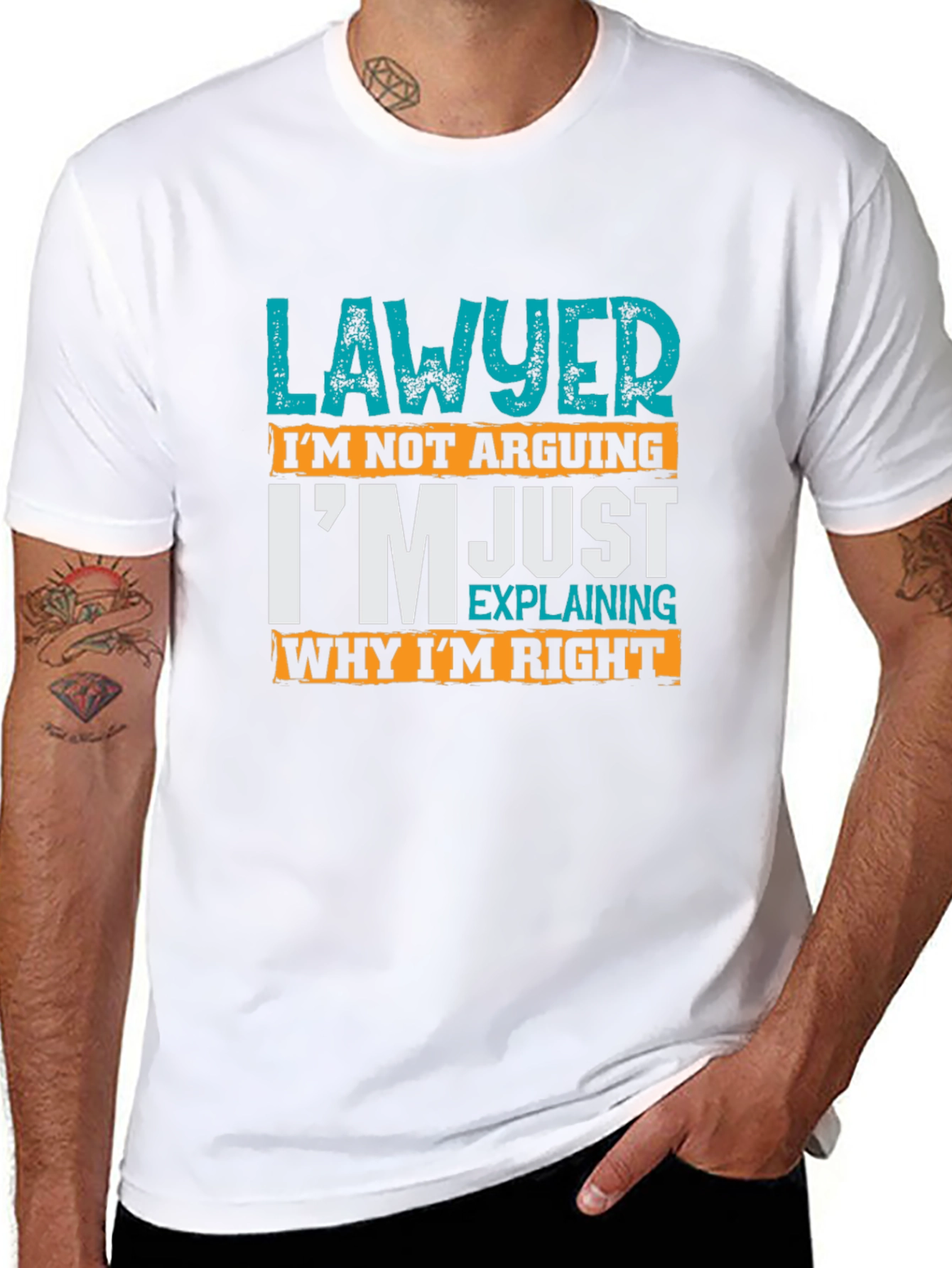 Lawyer Definition Graphic Tee - Im Just Explaining