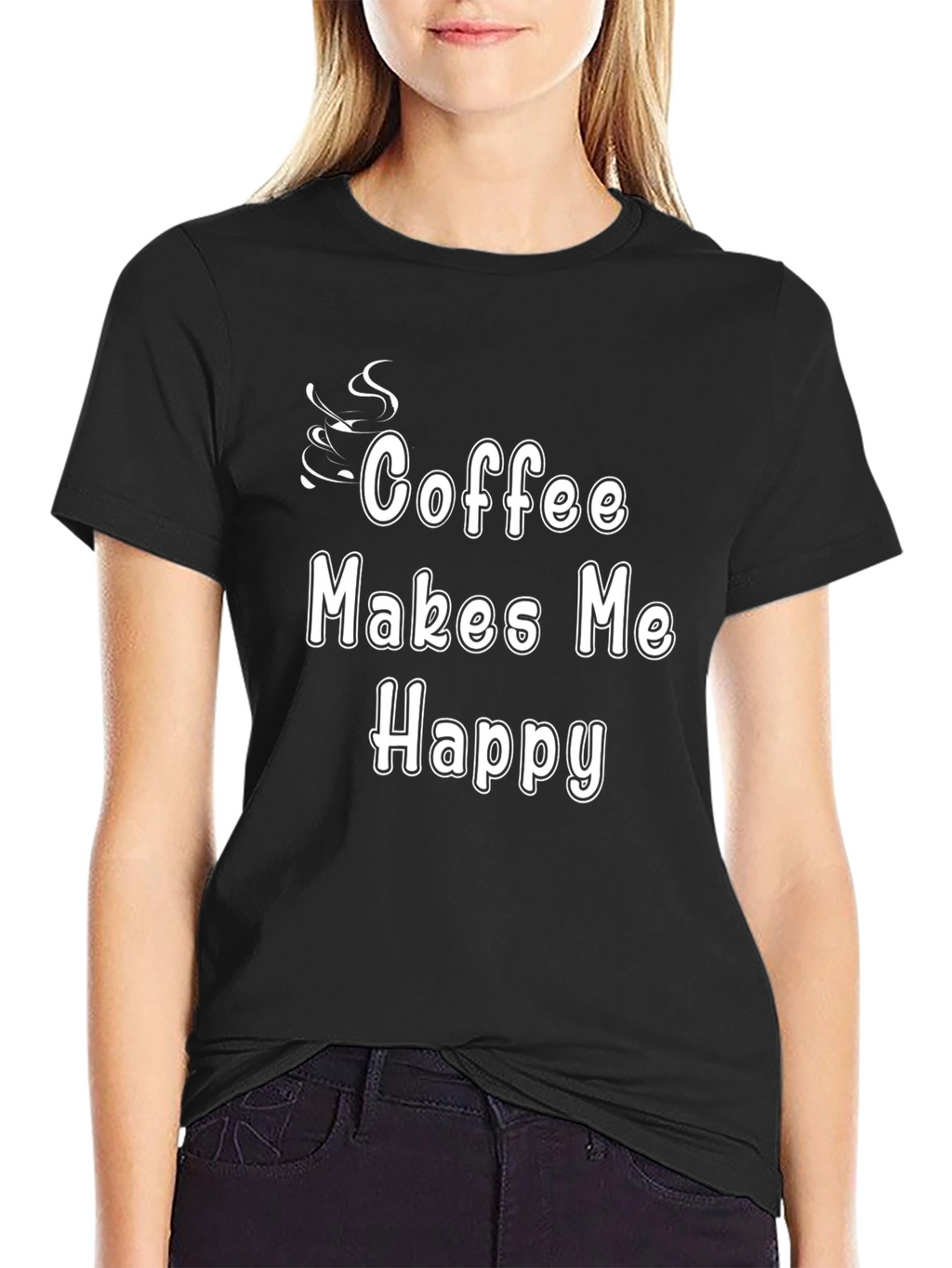 Coffee Makes Me Happy T-Shirt