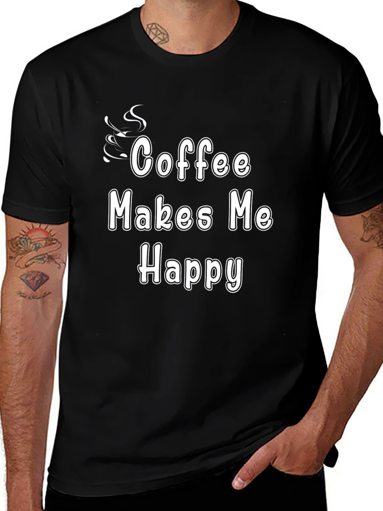 Coffee Makes Me Happy T-Shirt
