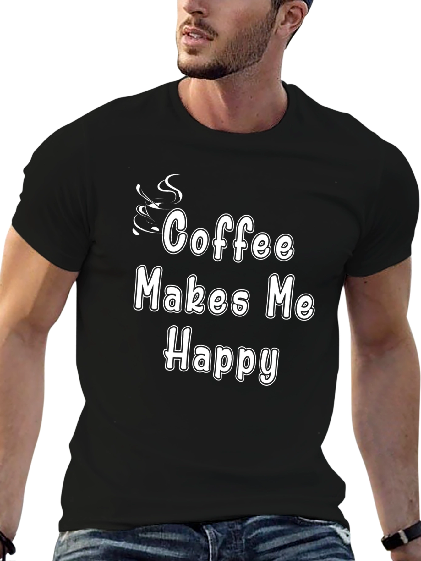 Coffee Makes Me Happy T-Shirt
