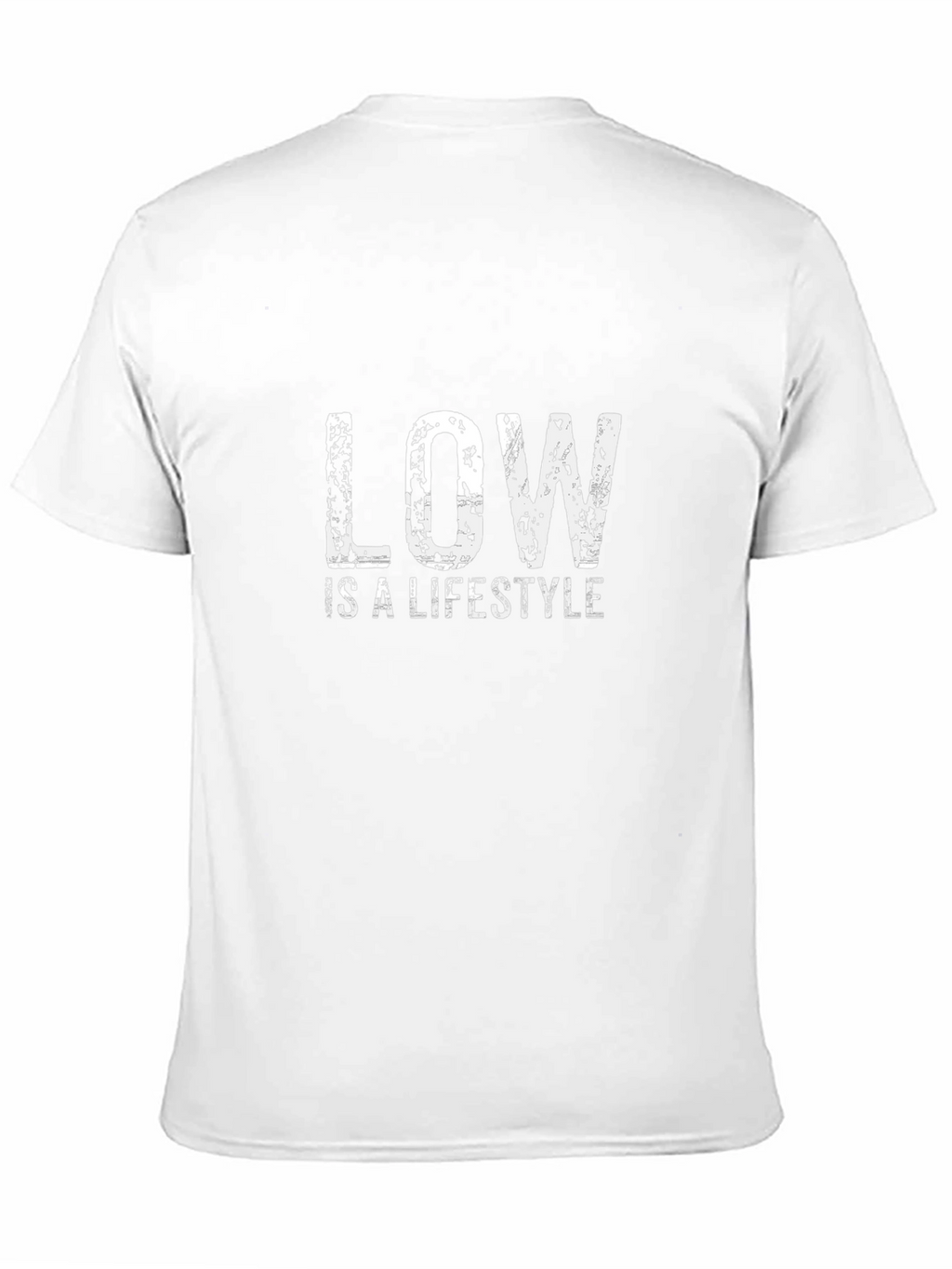 Low is a Lifestyle Black T-Shirt