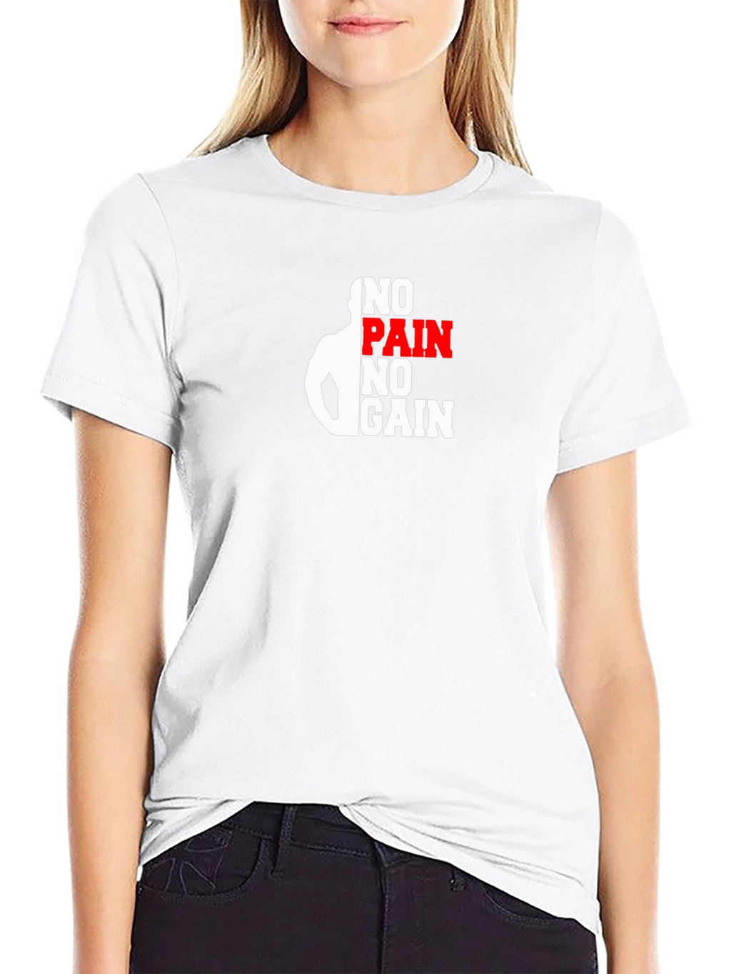 No Pain No Gain Black T-Shirt