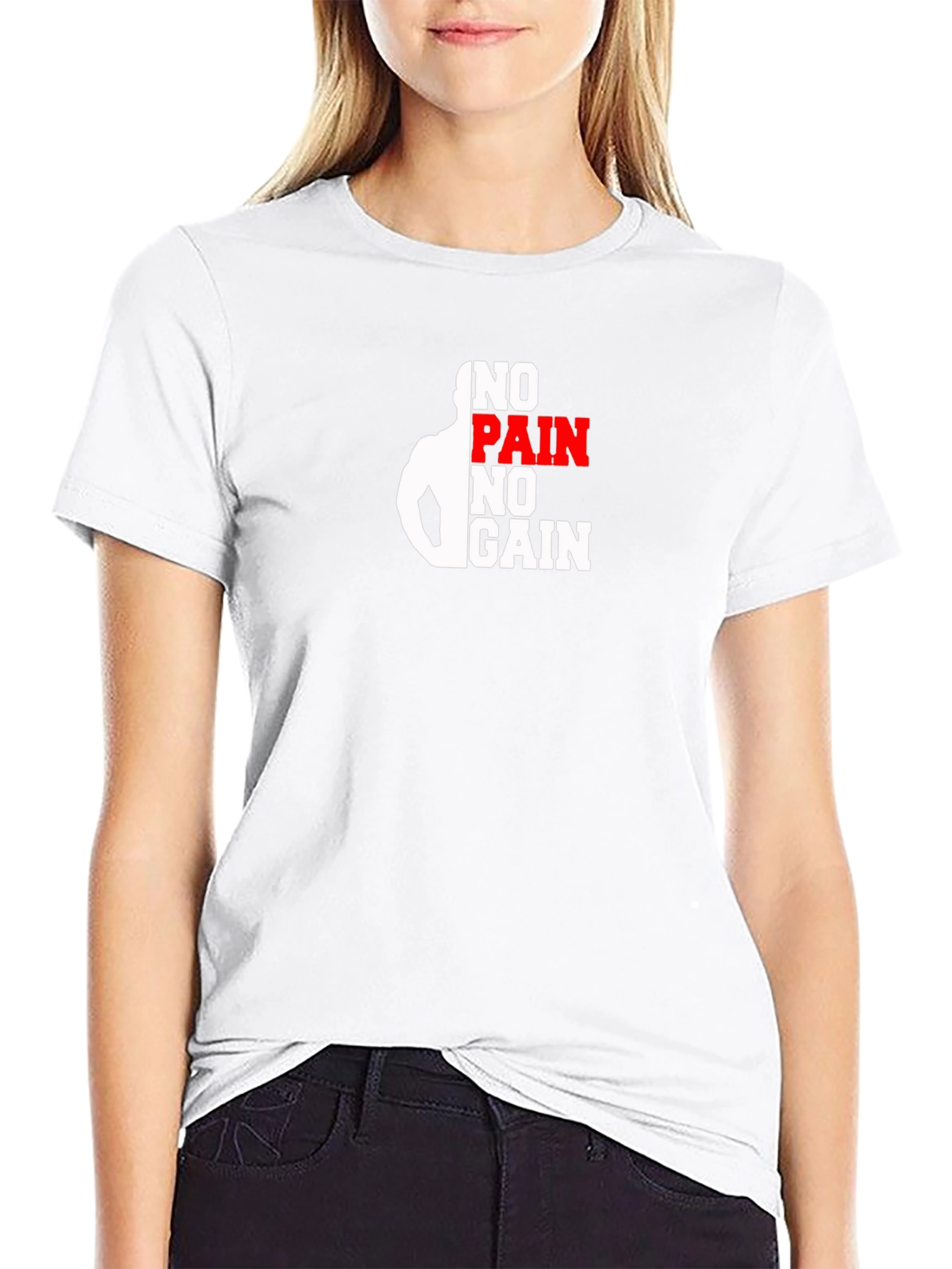 No Pain No Gain Black T-Shirt
