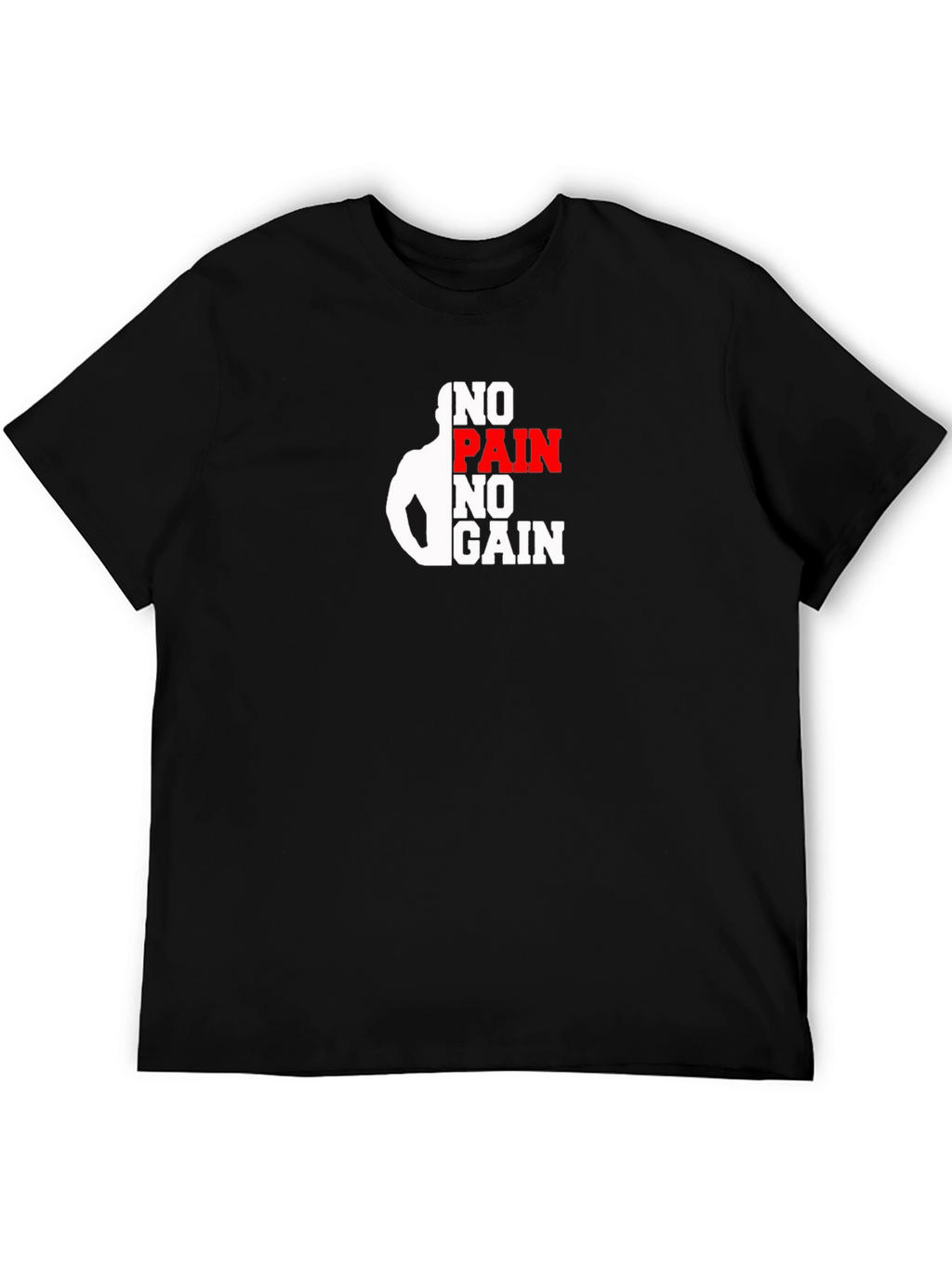 No Pain No Gain Black T-Shirt