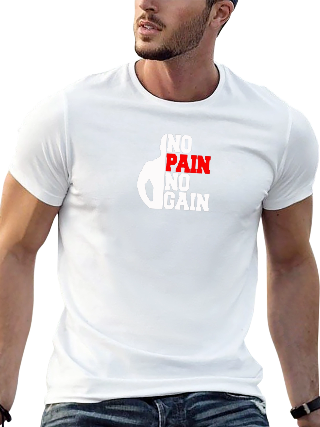 No Pain No Gain Black T-Shirt