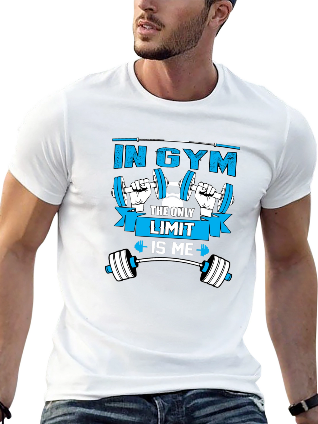 In Gym The Only Limit Is Me T-Shirt