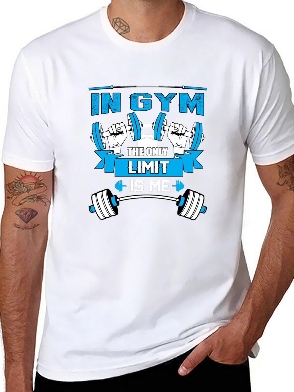 In Gym The Only Limit Is Me T-Shirt