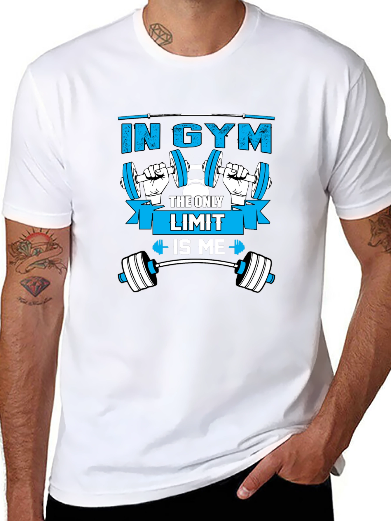 In Gym The Only Limit Is Me T-Shirt