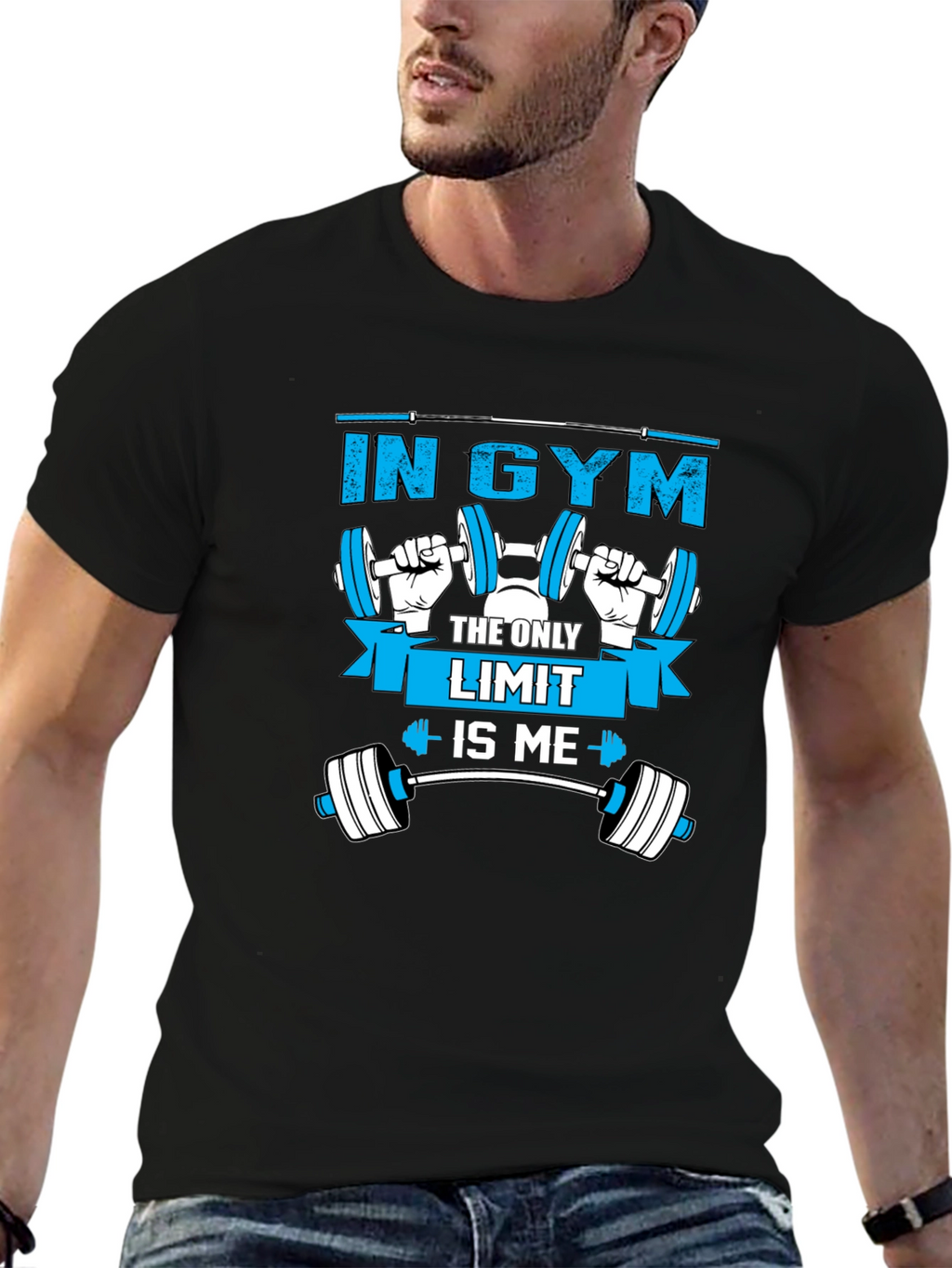 In Gym The Only Limit Is Me T-Shirt