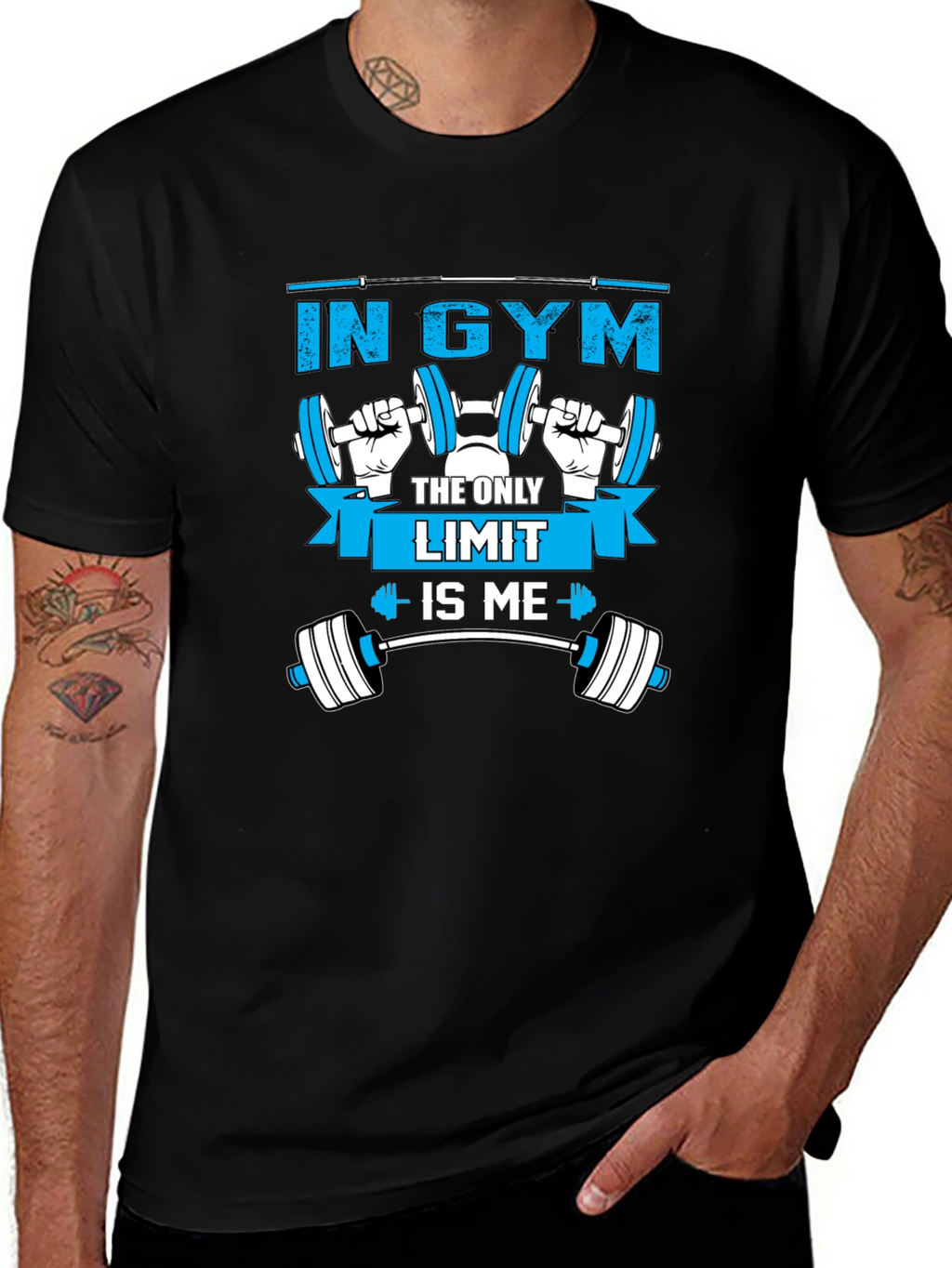 In Gym The Only Limit Is Me T-Shirt