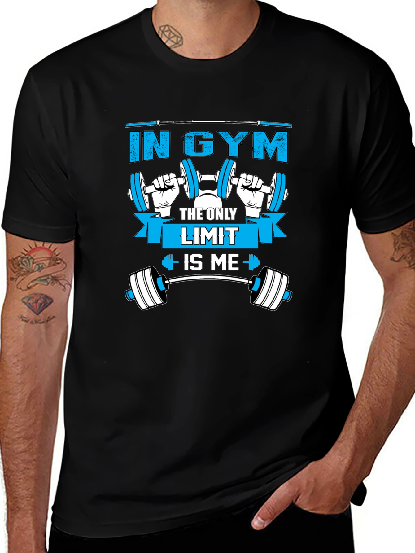 In Gym The Only Limit Is Me T-Shirt