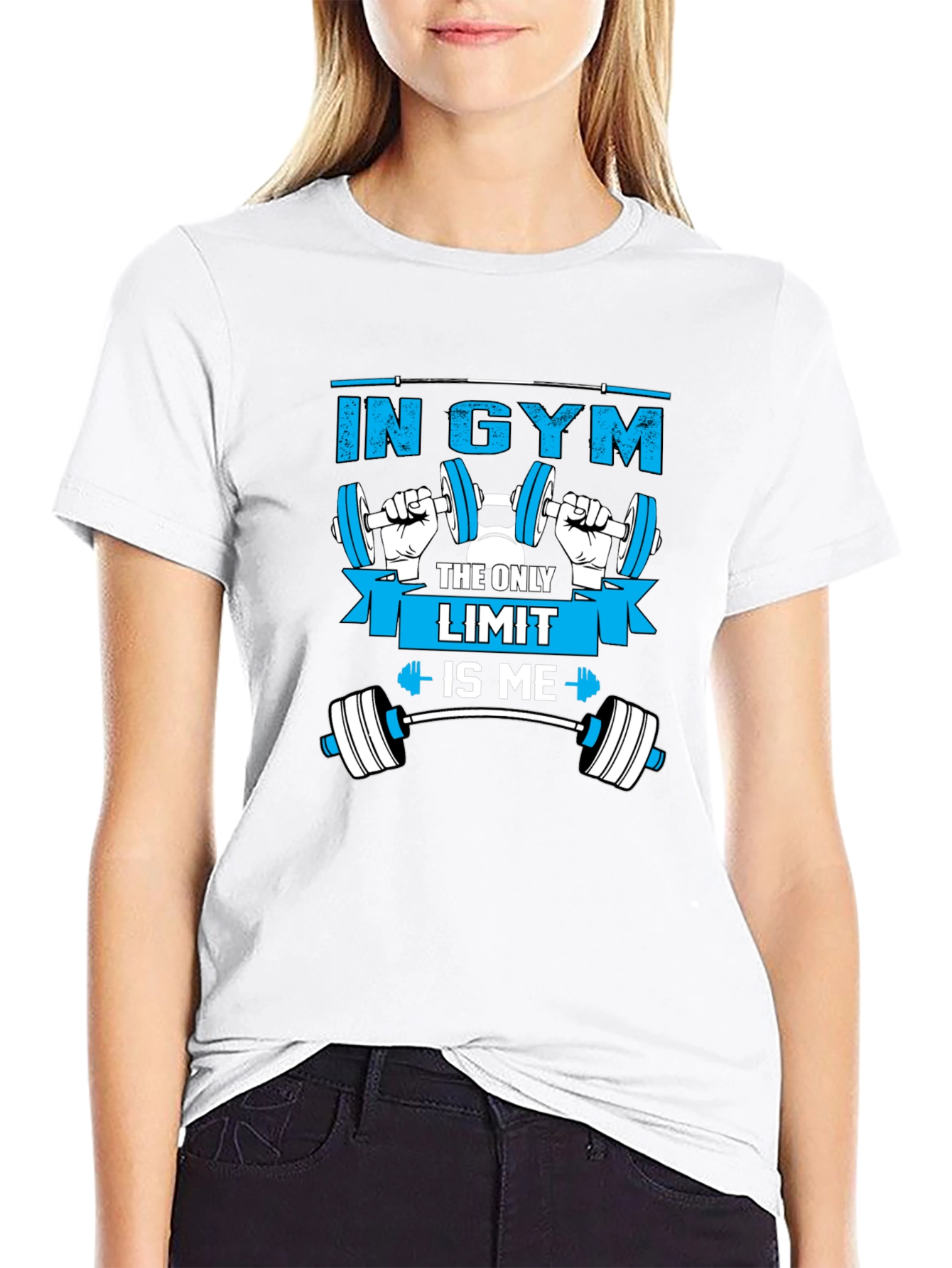 In Gym The Only Limit Is Me T-Shirt