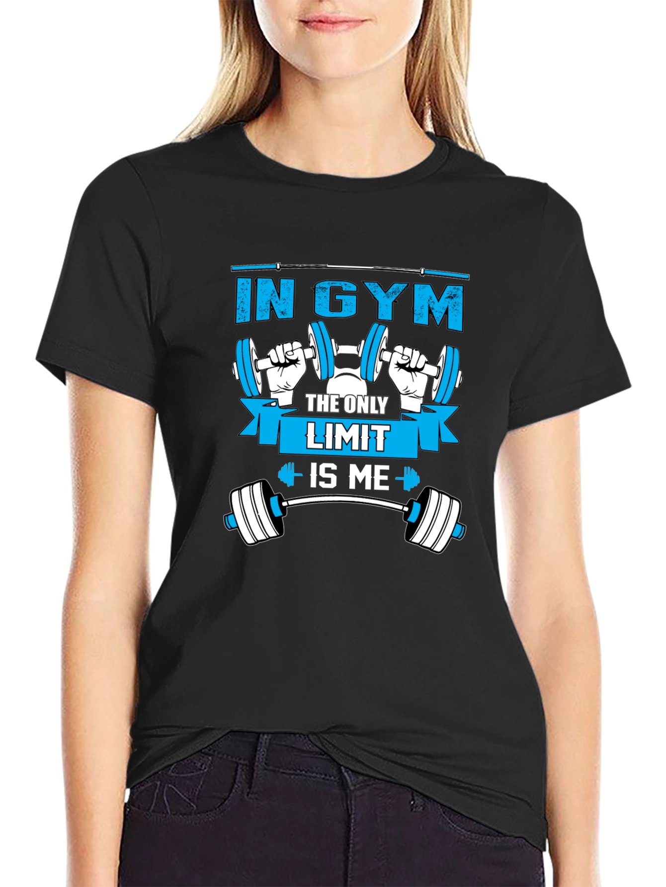 In Gym The Only Limit Is Me T-Shirt