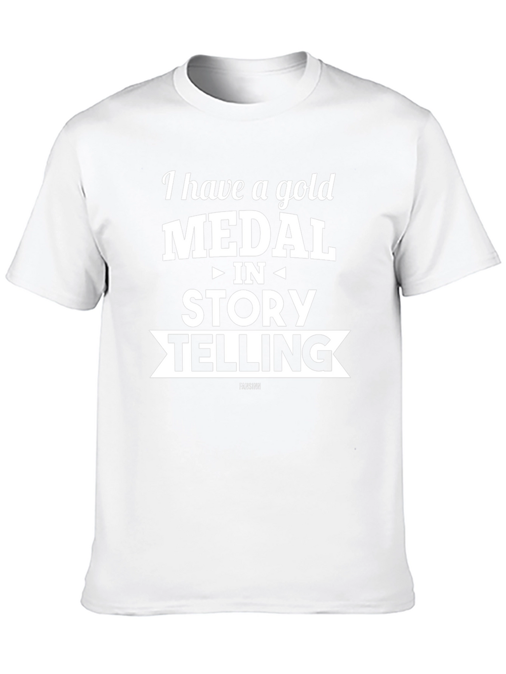 Gold Medal Storytelling Black Graphic T-Shirt