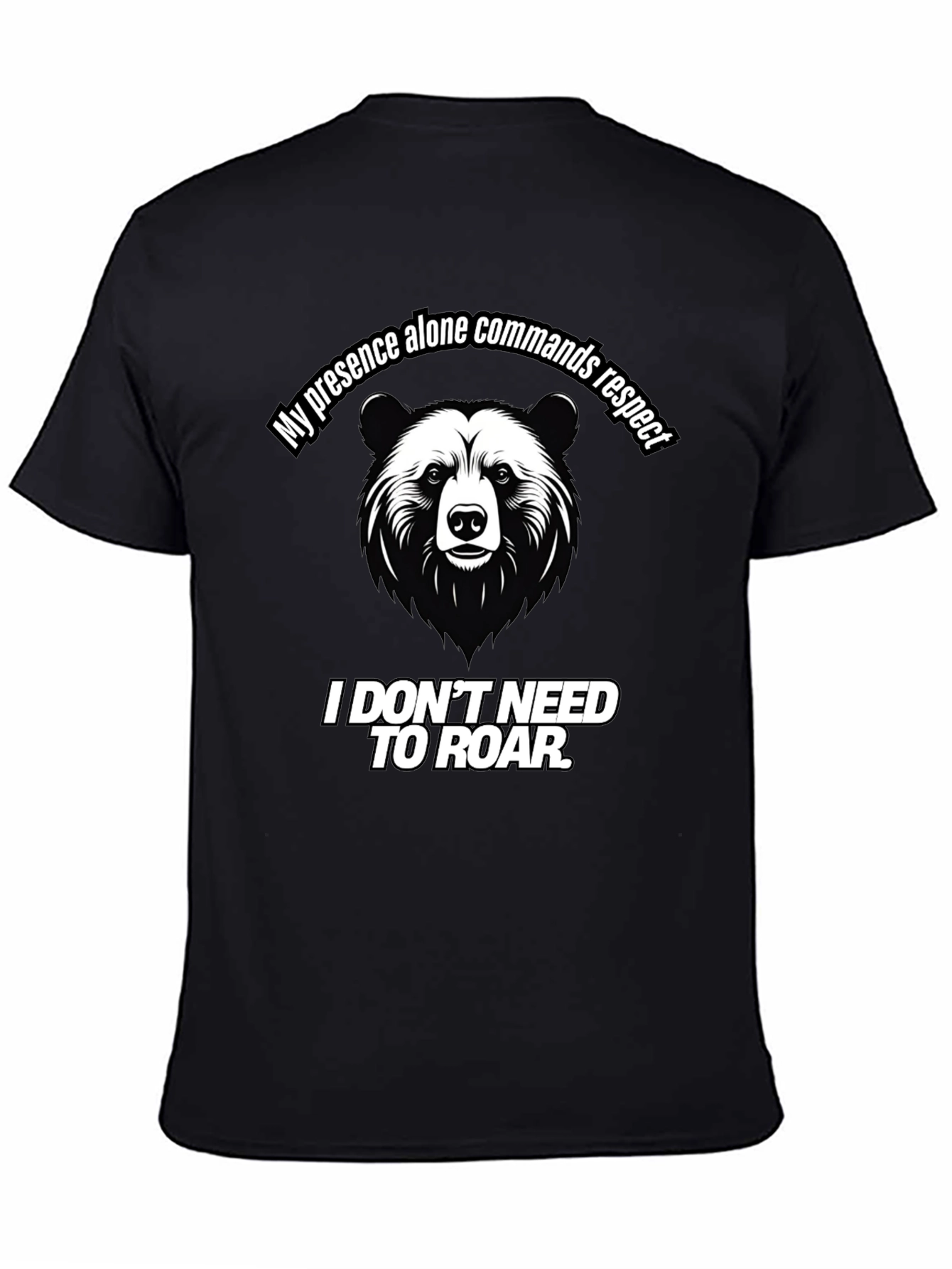 Command Respect Bear Graphic Tee