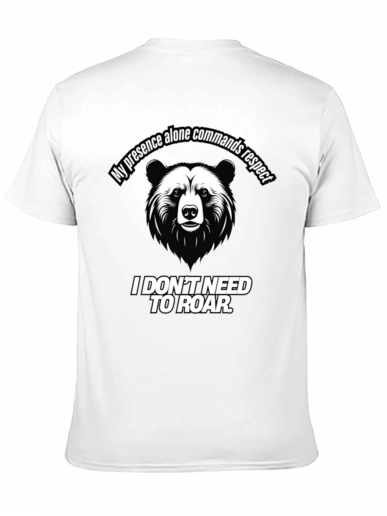 Command Respect Bear Graphic Tee