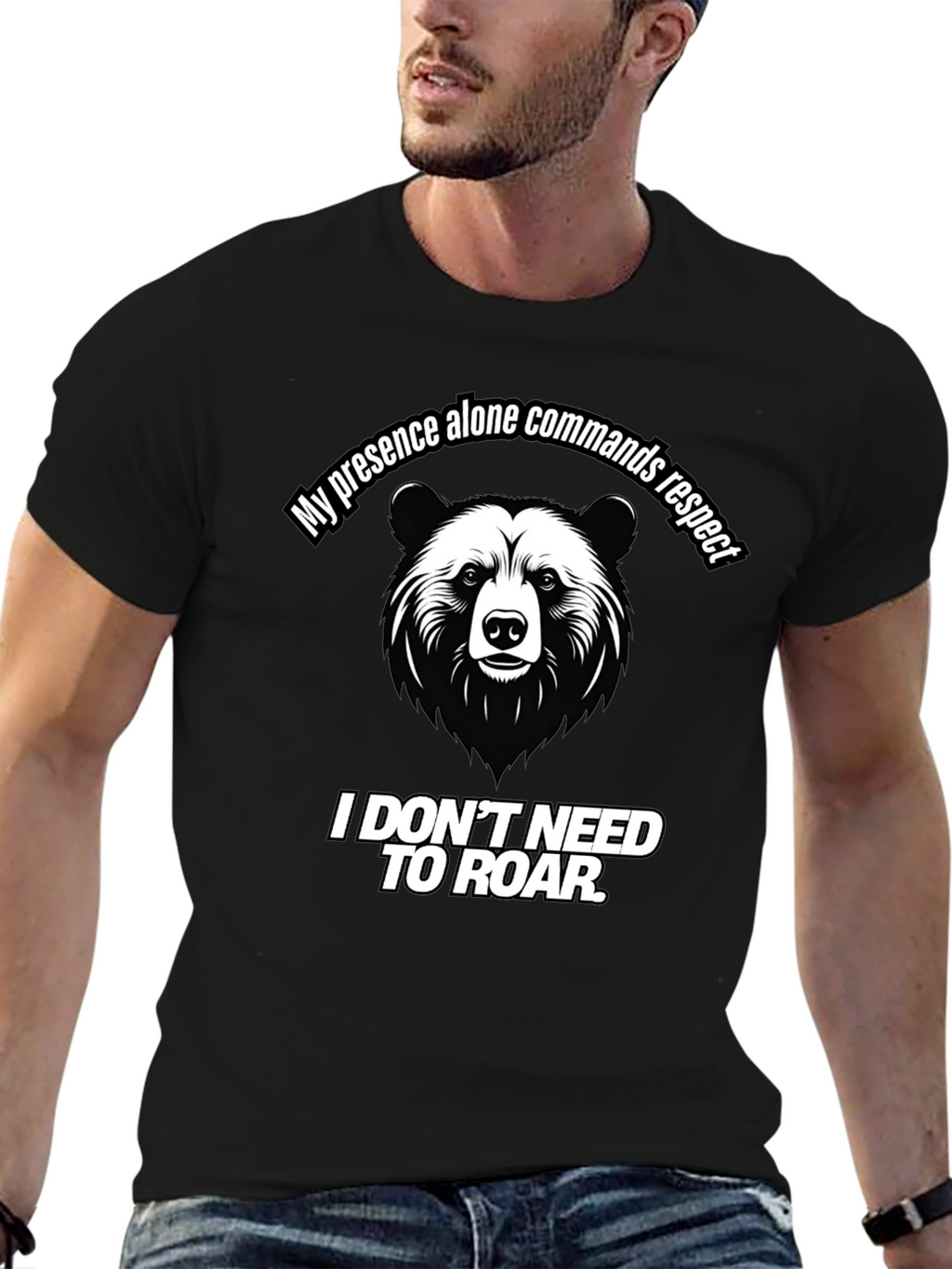 Command Respect Bear Graphic Tee