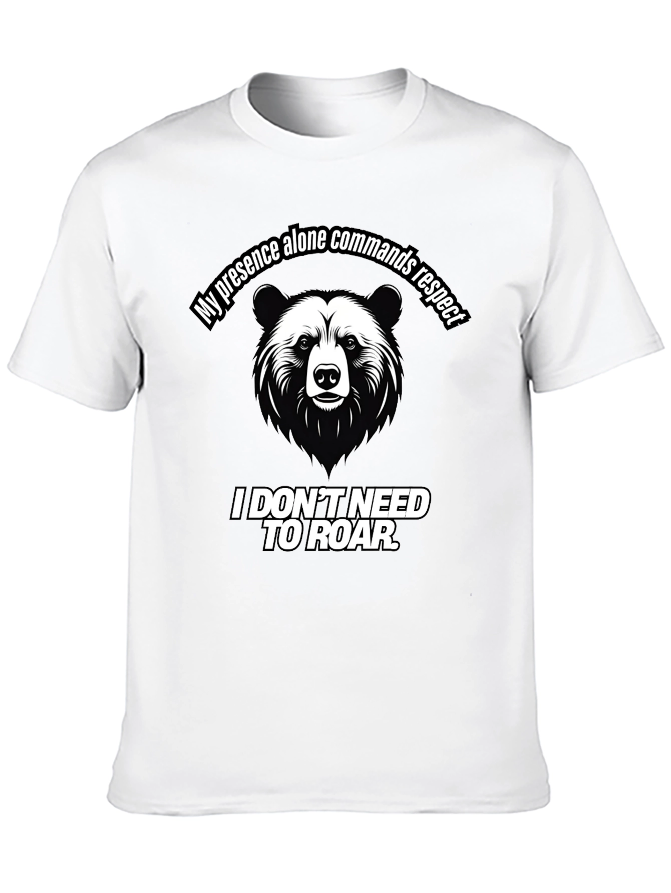 Command Respect Bear Graphic Tee