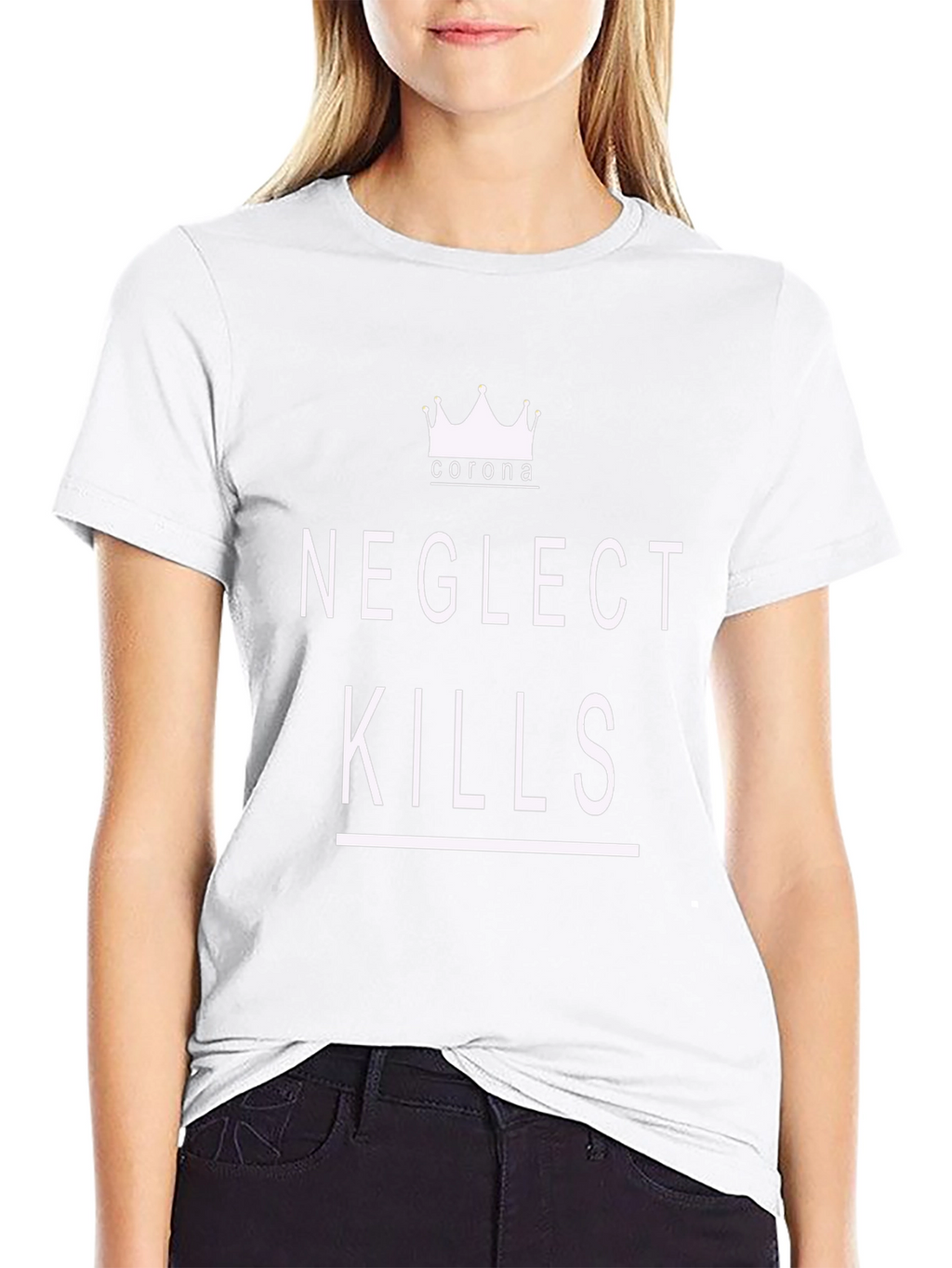 Neglect Kills Corona Graphic T-Shirt