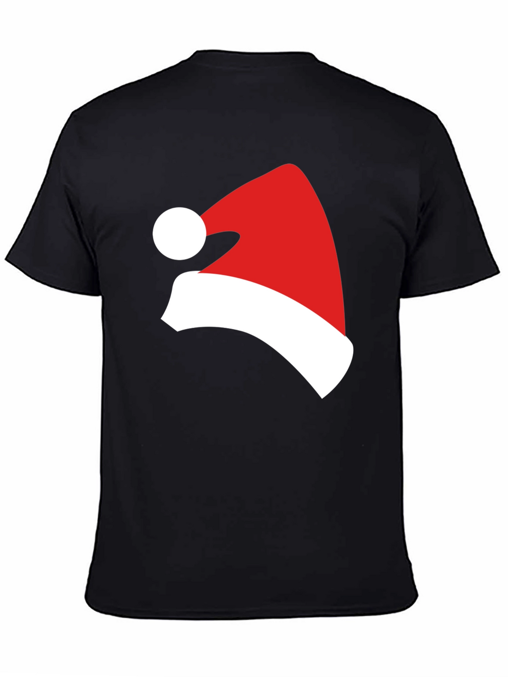 Festive Santa Hat Graphic Tee