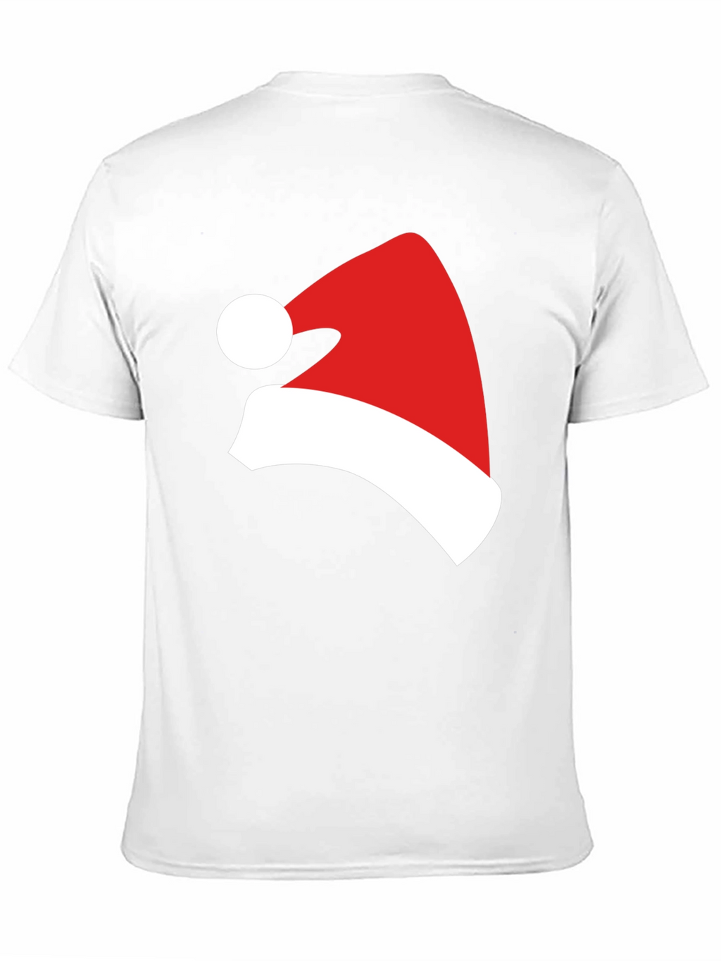 Festive Santa Hat Graphic Tee