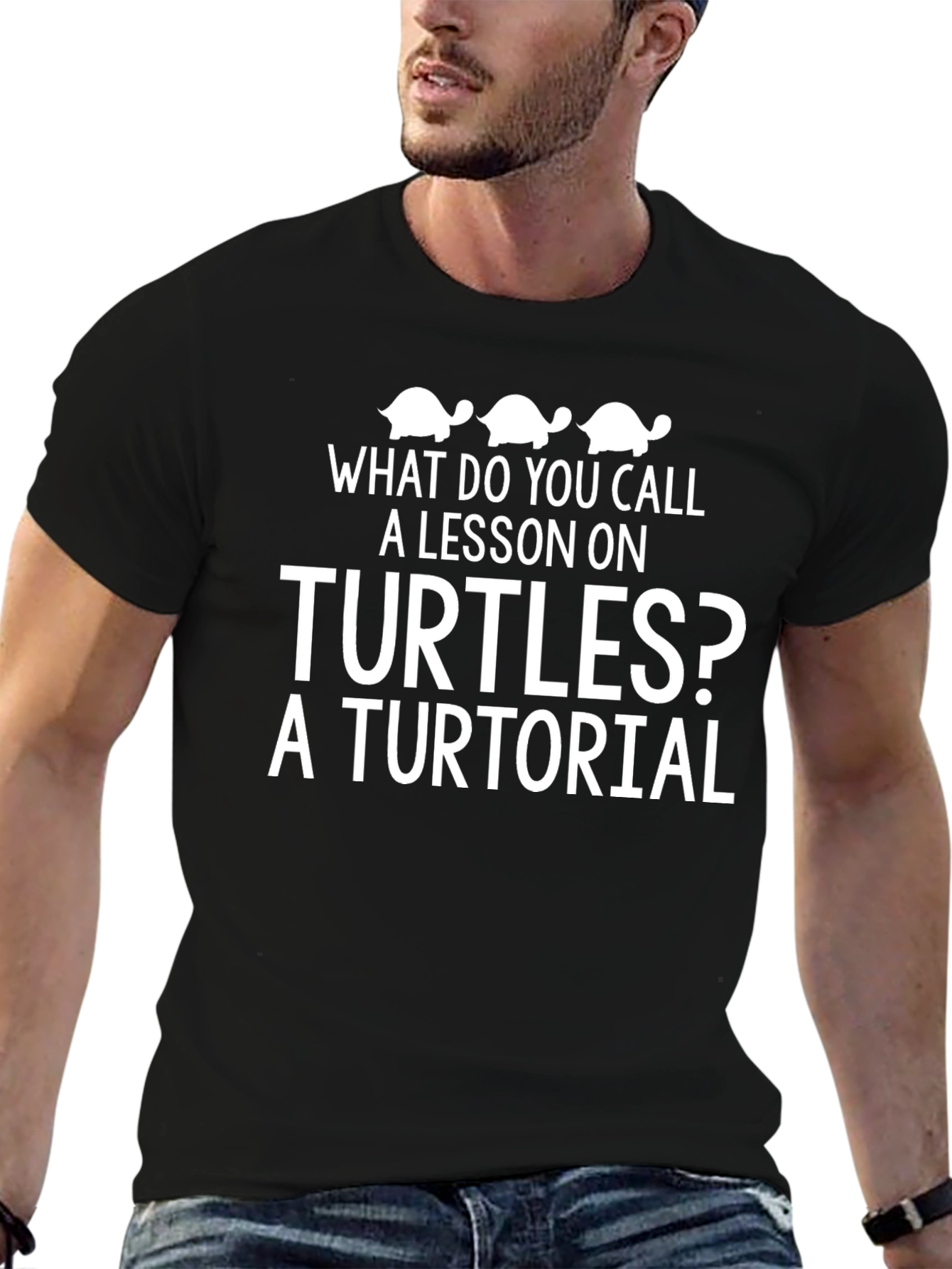 Turtle Pun T-Shirt - A Turtorial Lesson