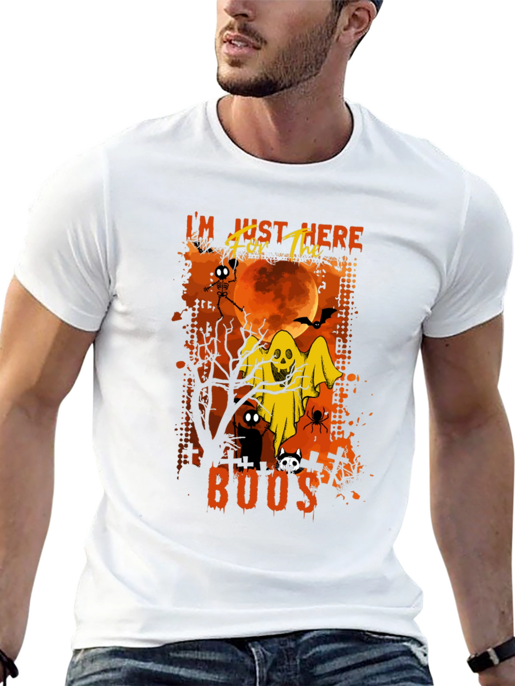 Halloween Boo Crew Graphic Tee