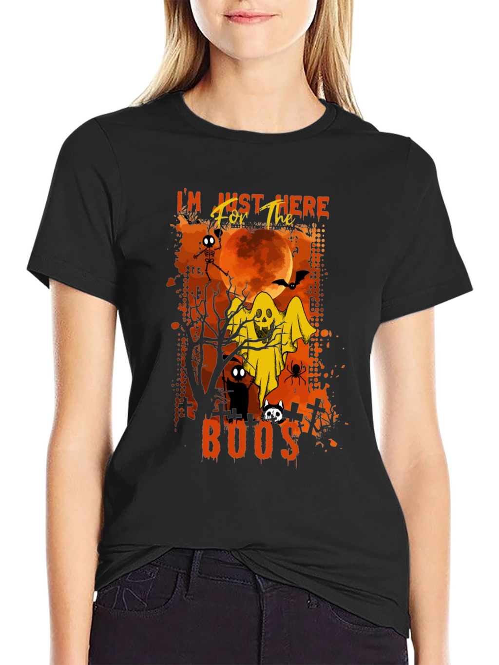 Halloween Boo Crew Graphic Tee