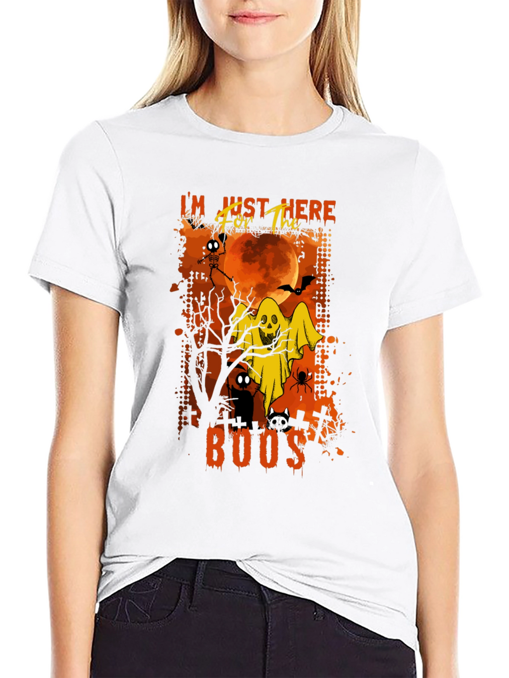 Halloween Boo Crew Graphic Tee