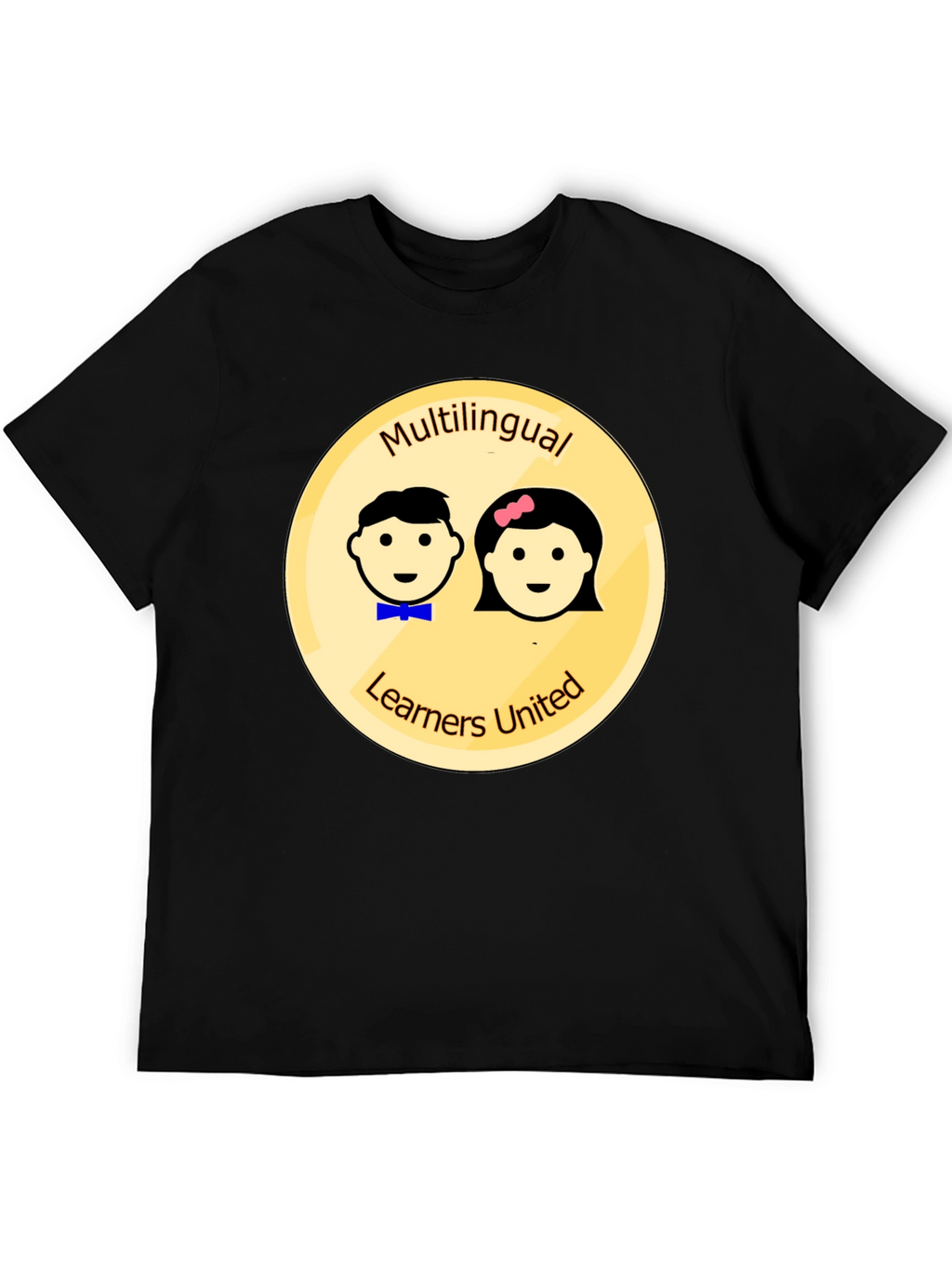 Multilingual Learners United Black T-Shirt