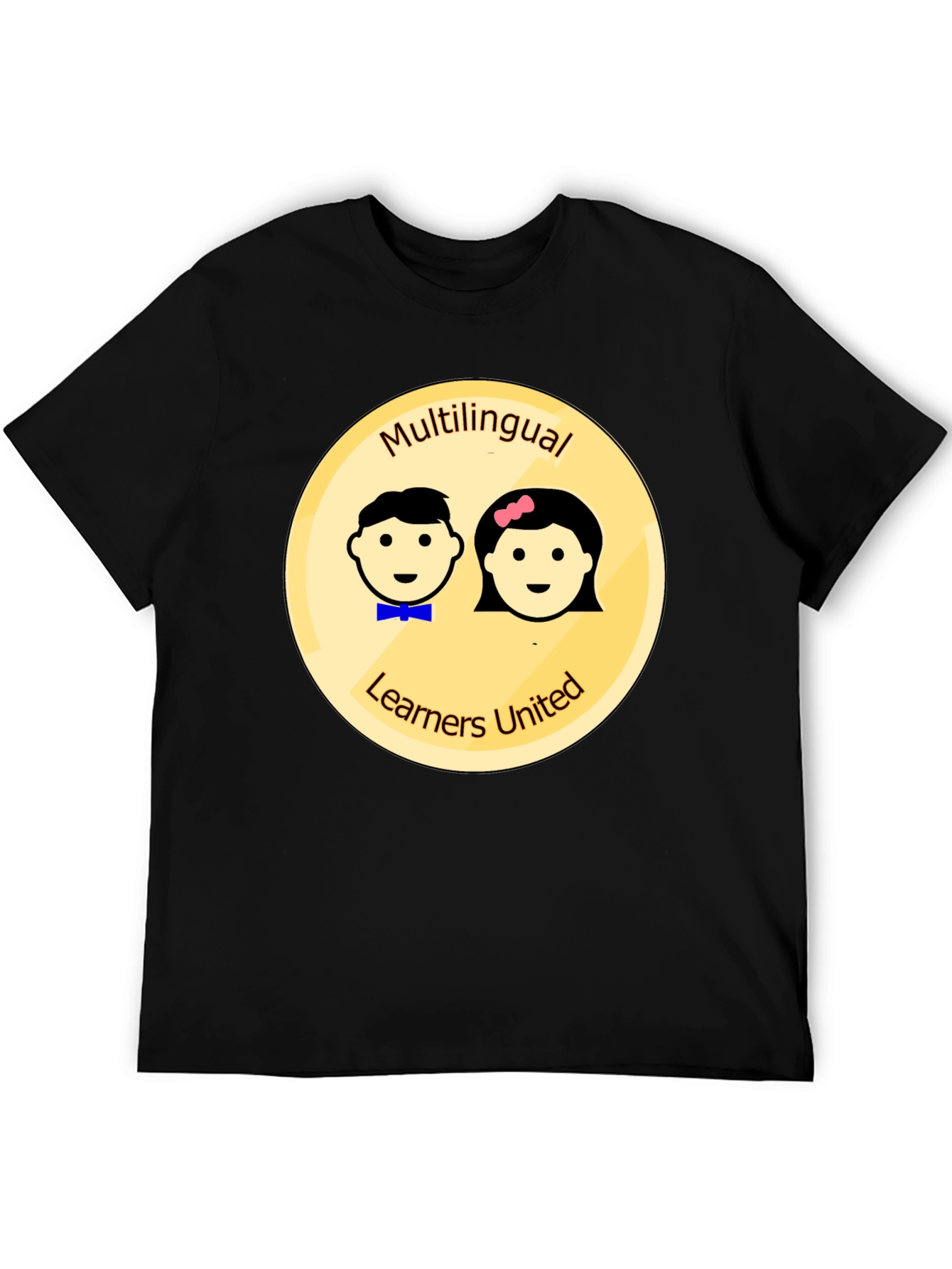 Multilingual Learners United Black T-Shirt