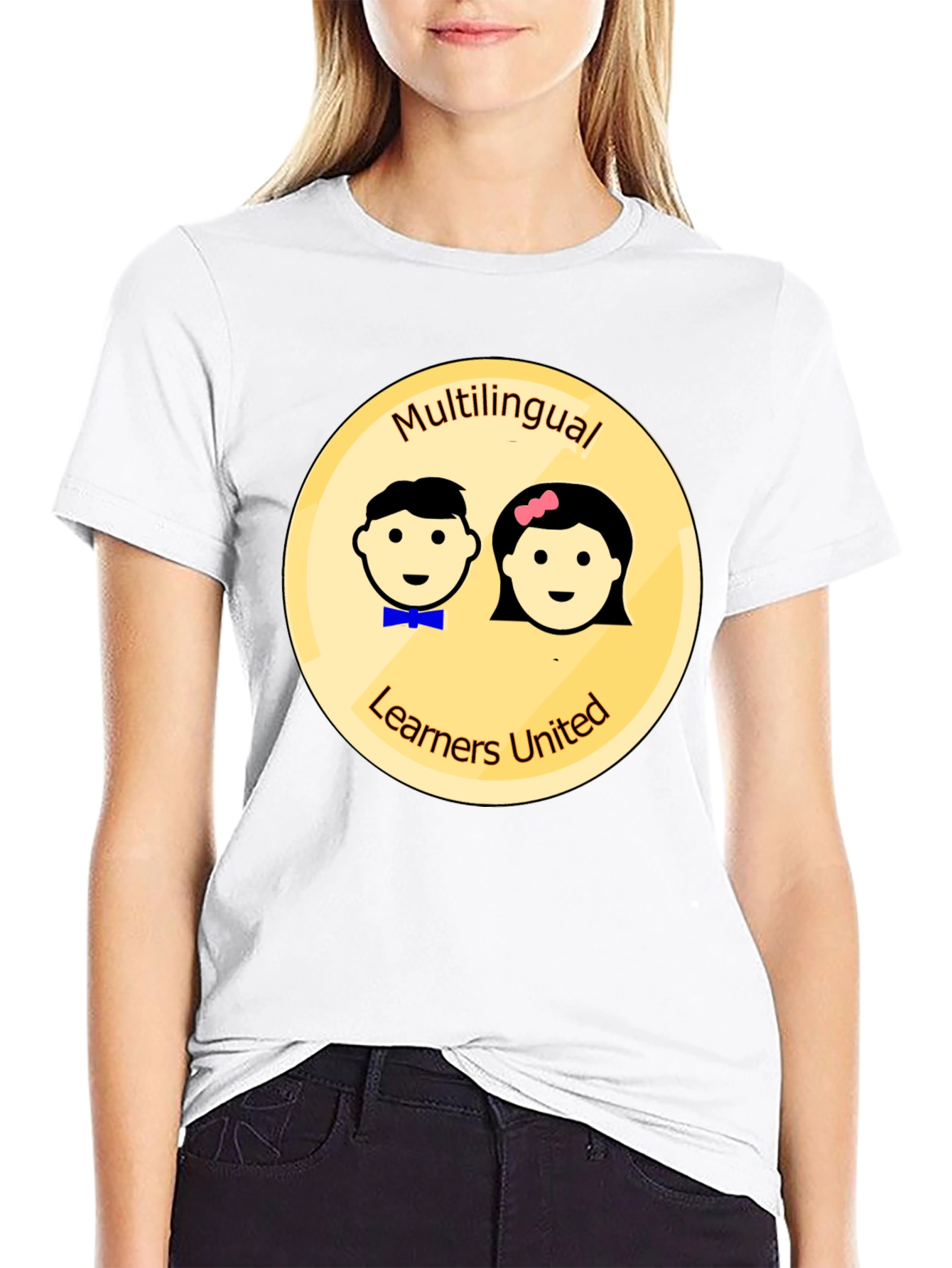 Multilingual Learners United Black T-Shirt