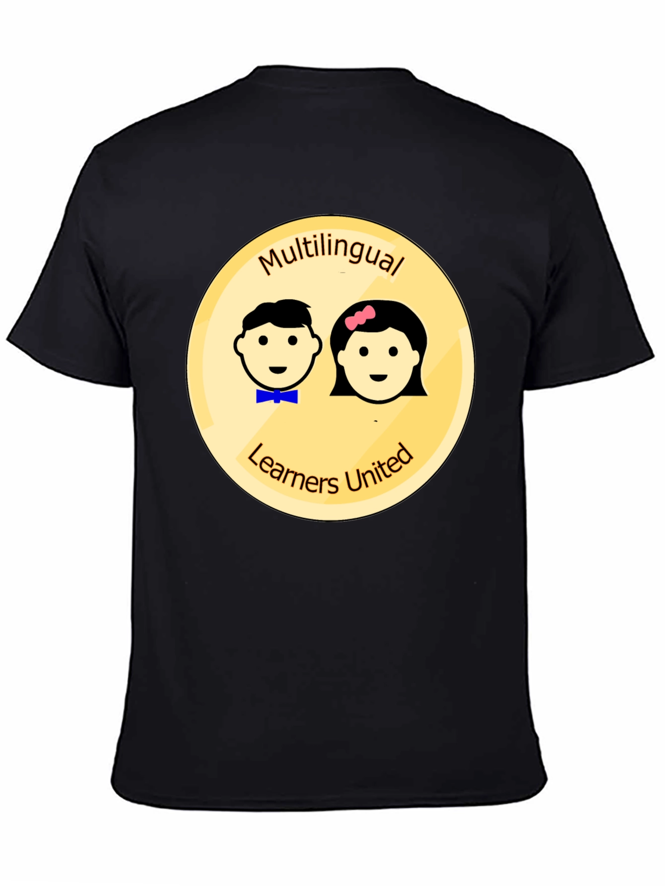 Multilingual Learners United Black T-Shirt