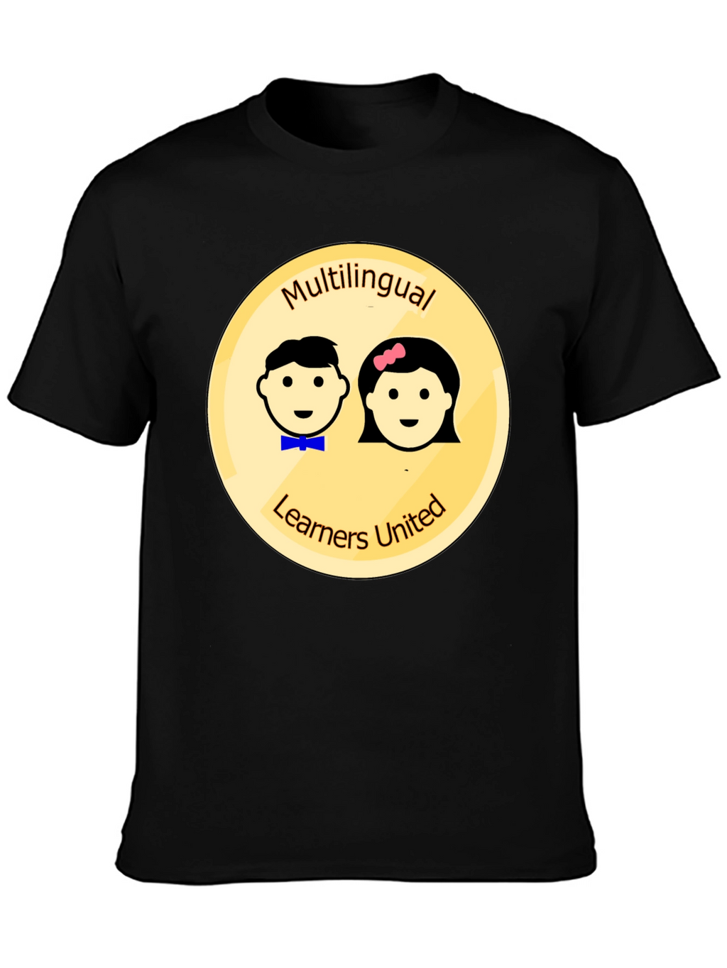Multilingual Learners United Black T-Shirt