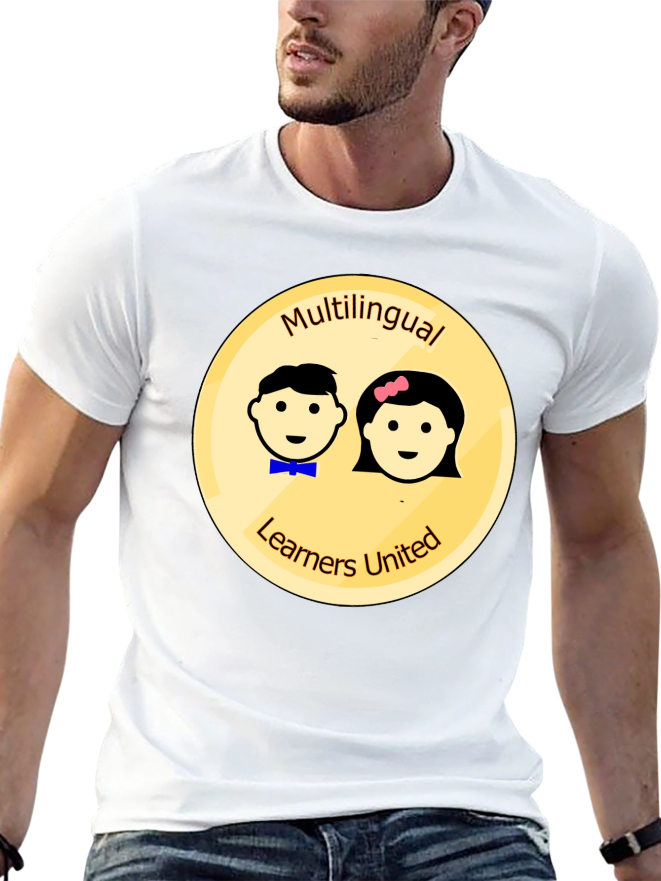 Multilingual Learners United Black T-Shirt