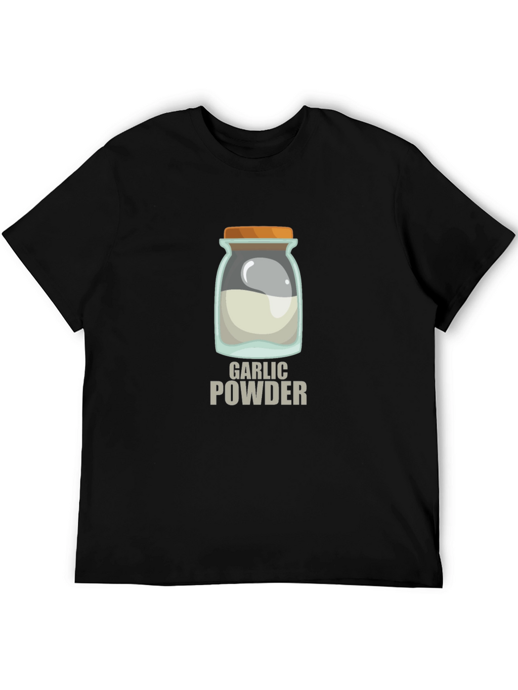 Garlic Powder Graphic T-Shirt - Novelty Foodie Tee