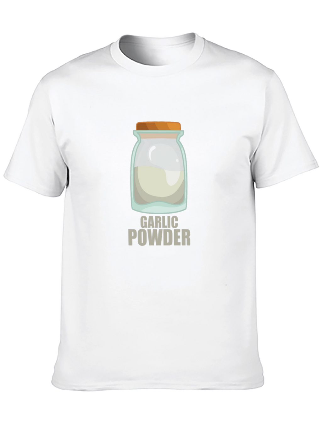 Garlic Powder Graphic T-Shirt - Novelty Foodie Tee
