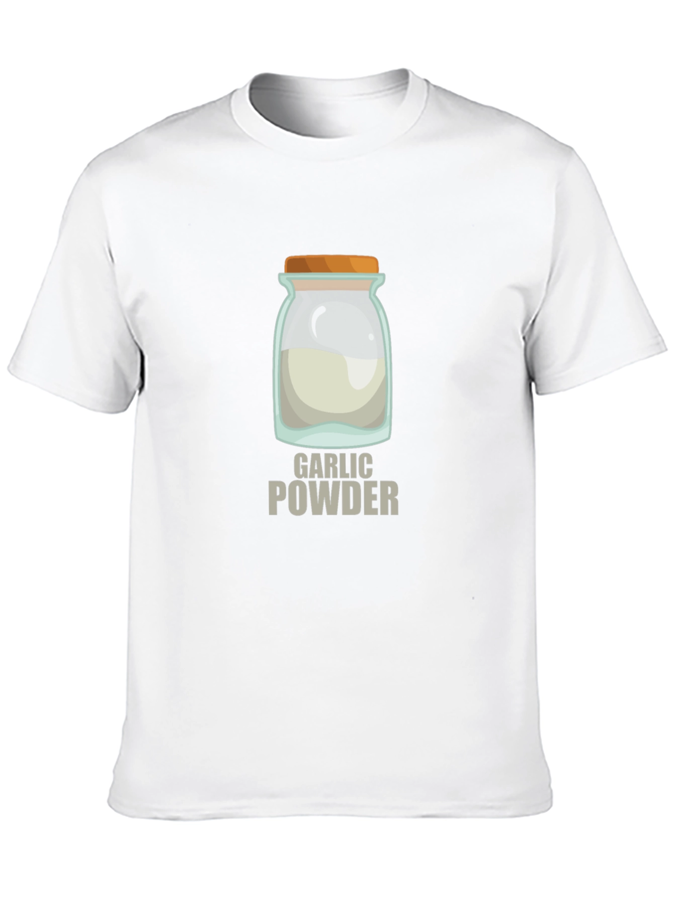 Garlic Powder Graphic T-Shirt - Novelty Foodie Tee