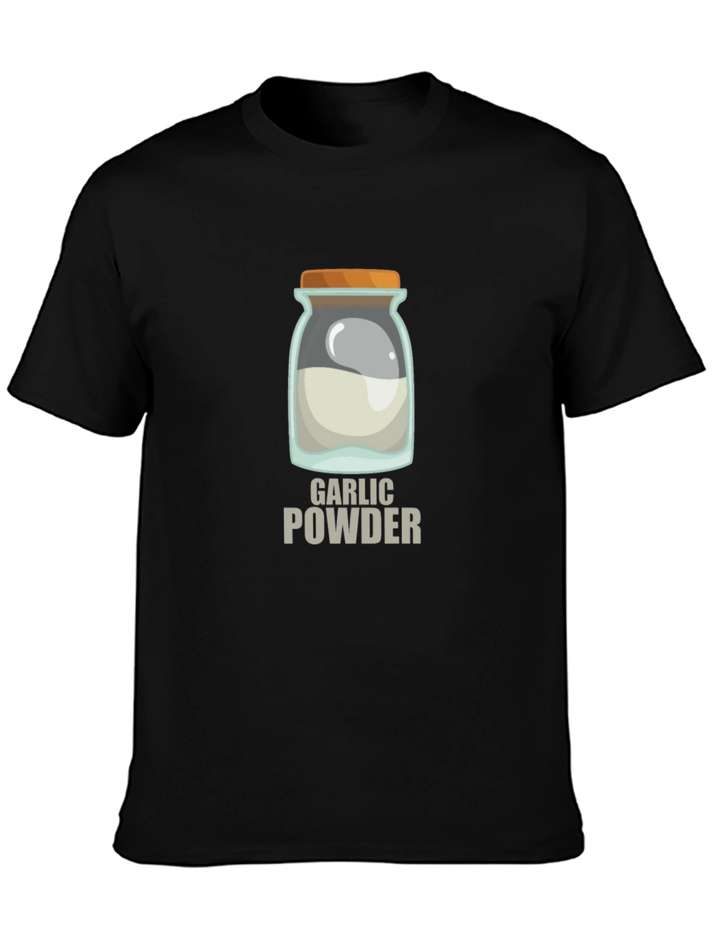 Garlic Powder Graphic T-Shirt - Novelty Foodie Tee