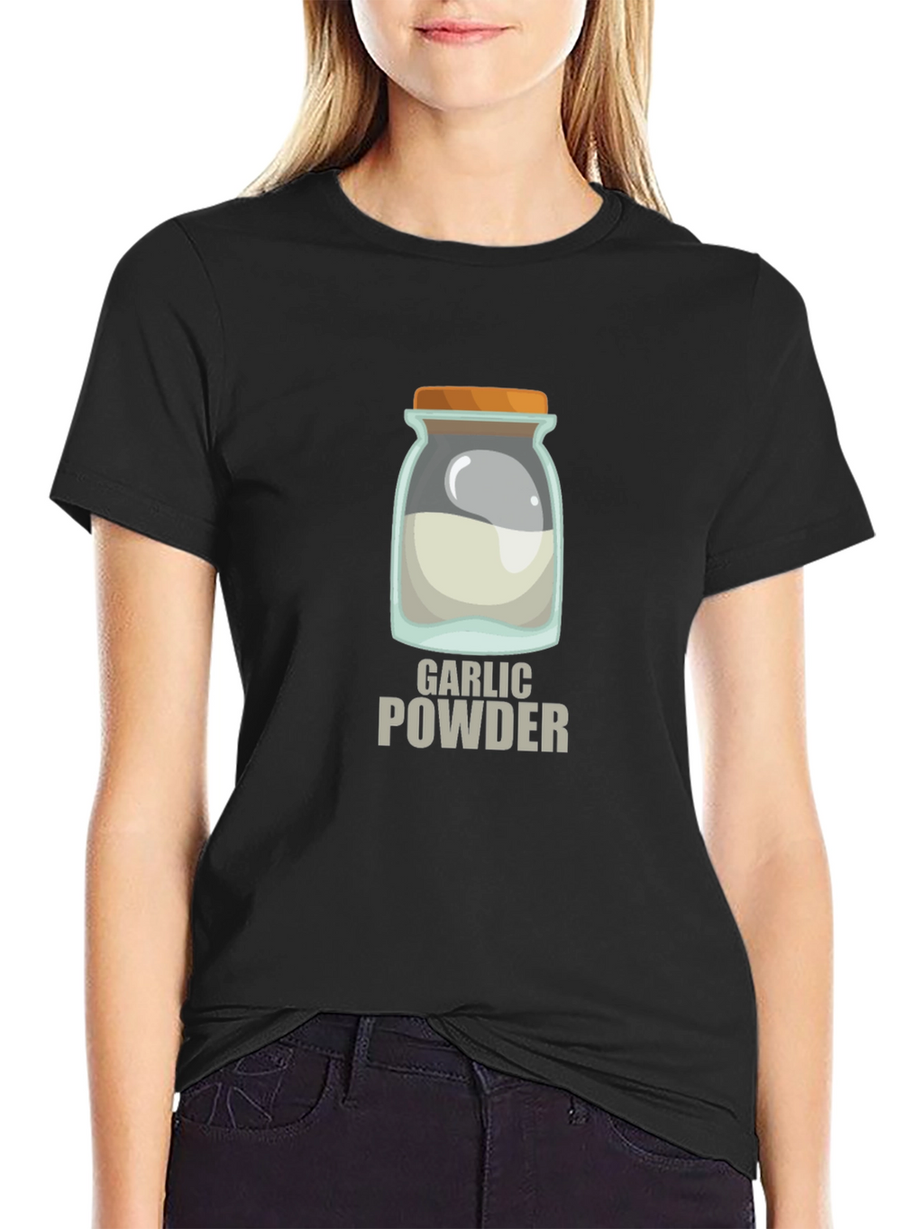 Garlic Powder Graphic T-Shirt - Novelty Foodie Tee