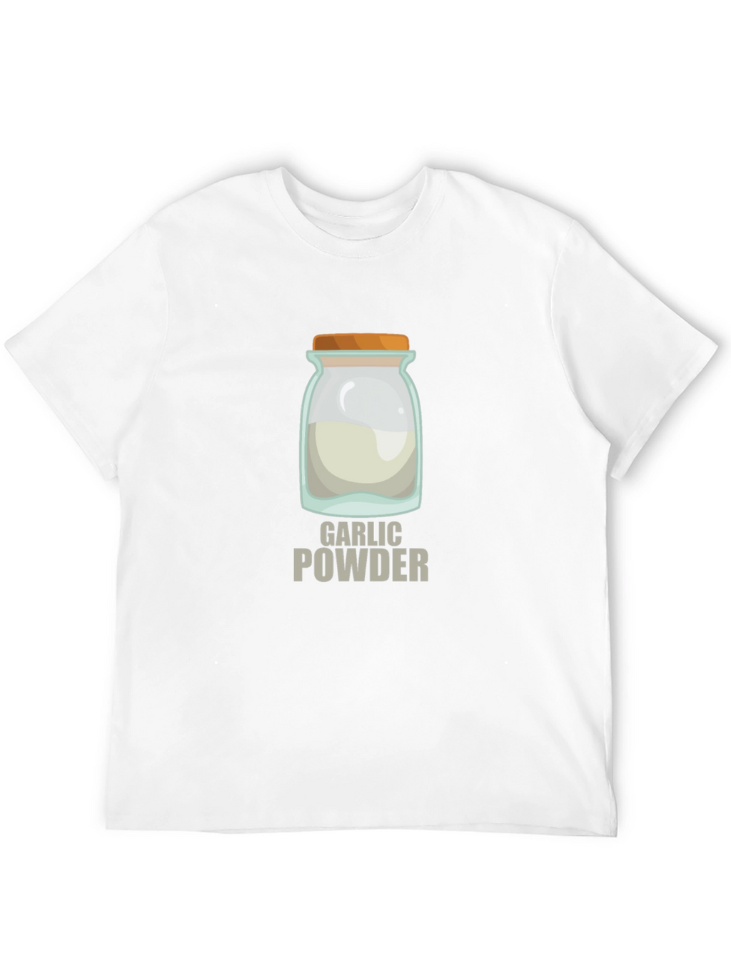 Garlic Powder Graphic T-Shirt - Novelty Foodie Tee
