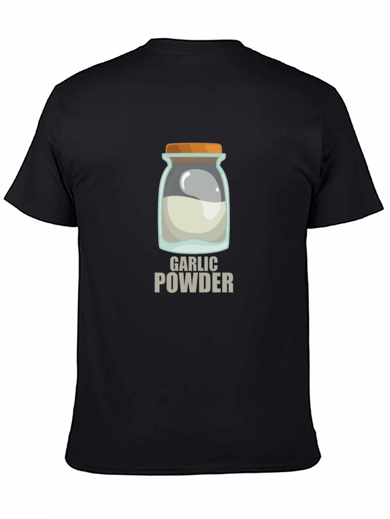 Garlic Powder Graphic T-Shirt - Novelty Foodie Tee