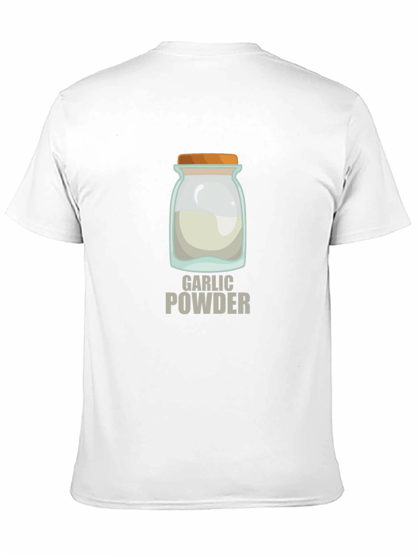 Garlic Powder Graphic T-Shirt - Novelty Foodie Tee