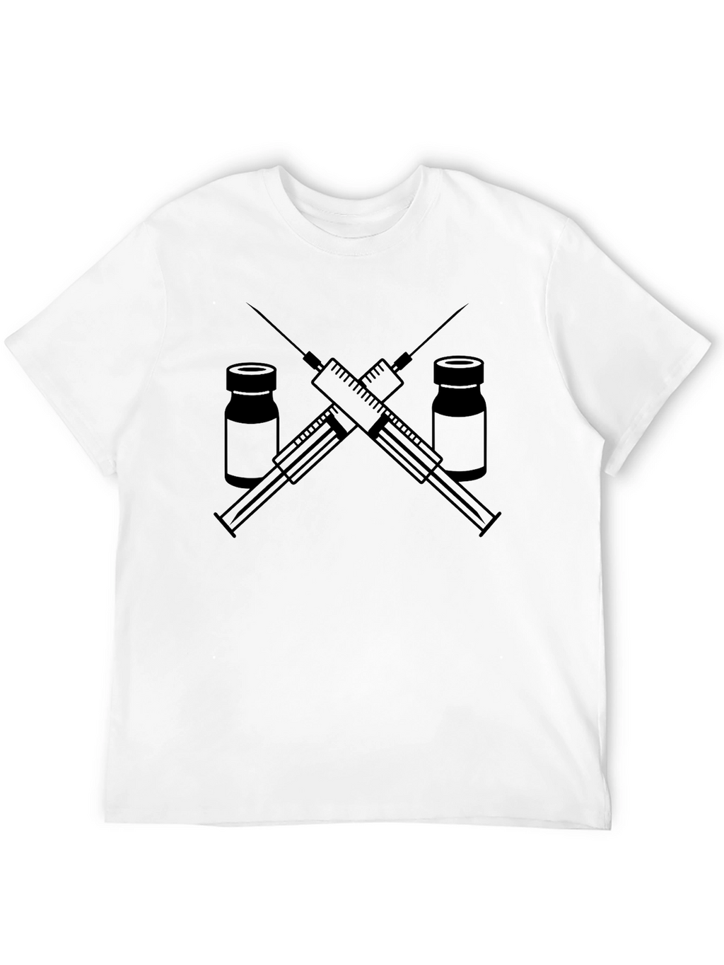 Vaccination Symbol T-Shirt - Stylish Graphic Tee