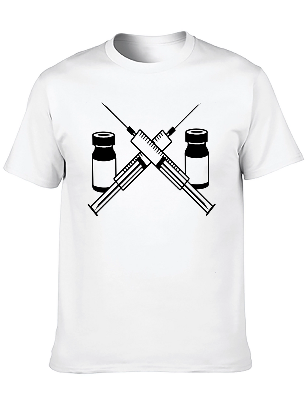 Vaccination Symbol T-Shirt - Stylish Graphic Tee