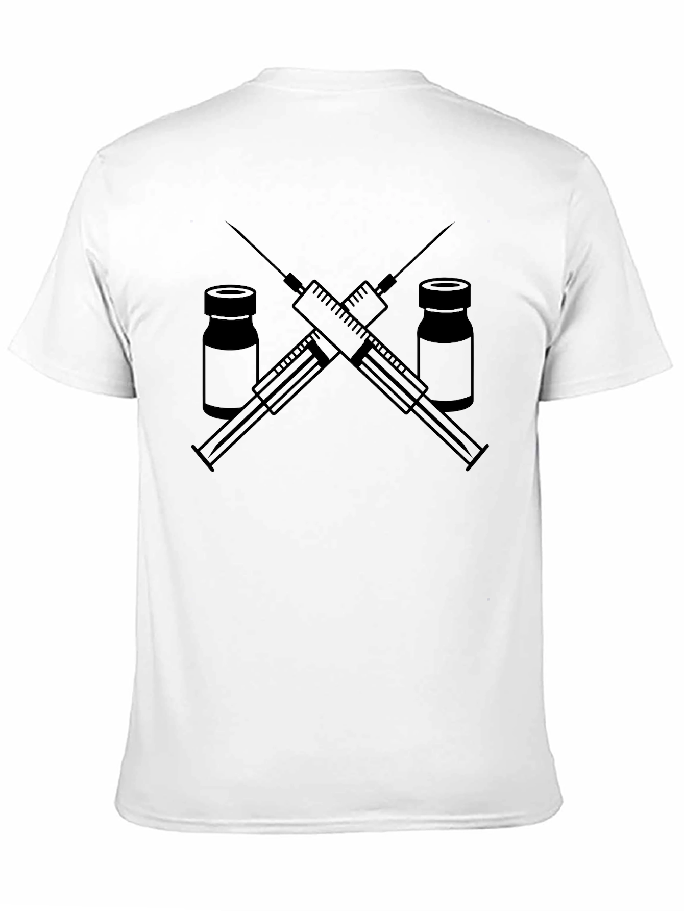 Vaccination Symbol T-Shirt - Stylish Graphic Tee