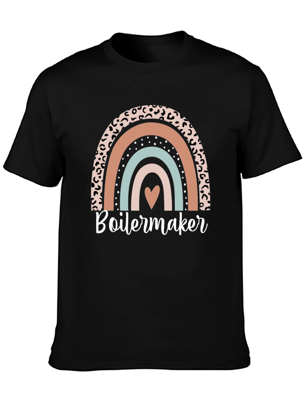Boilermaker Rainbow Leopard T-Shirt