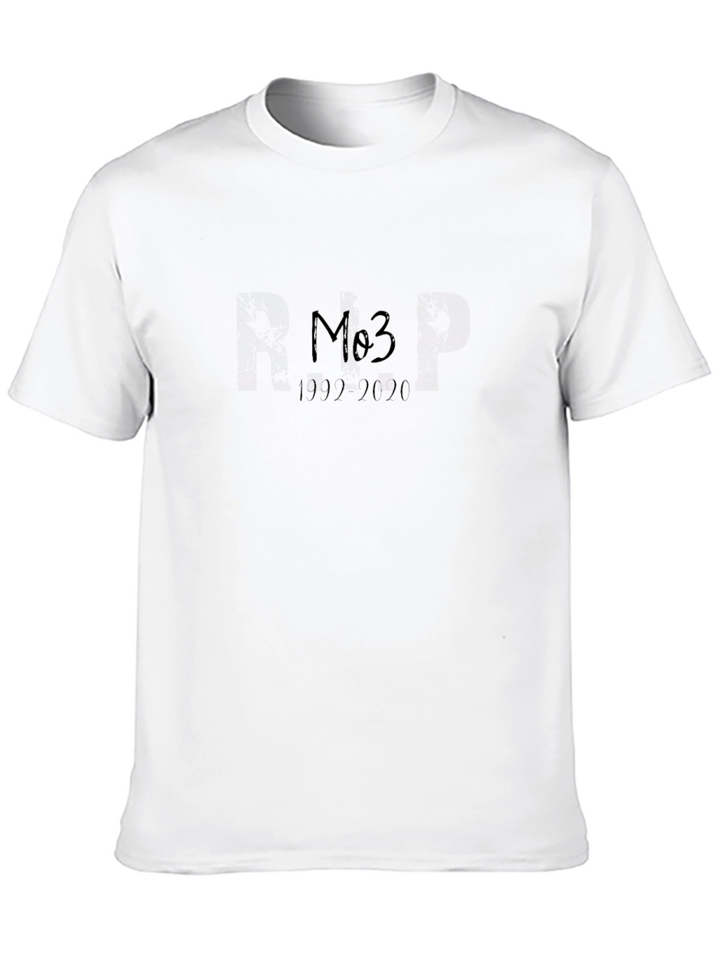 Mo3 Tribute Tee - Black Graphic T-Shirt