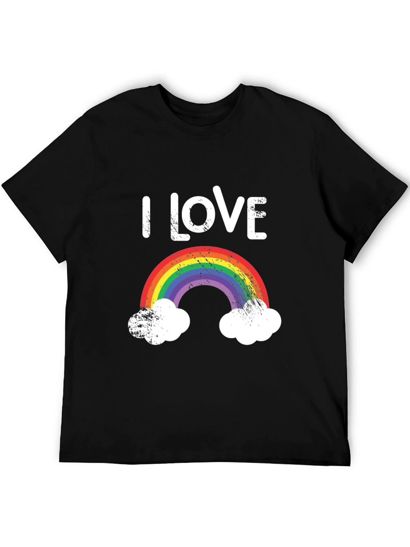 I Love Rainbow T-Shirt LGBTQ Pride